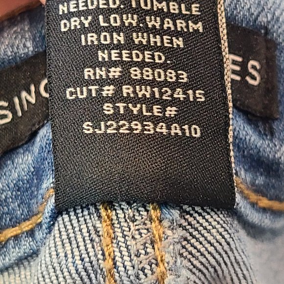 Sincerely Jules High Rise Kick Straight Jeans Womens 7  28 - Picture 7 of 7